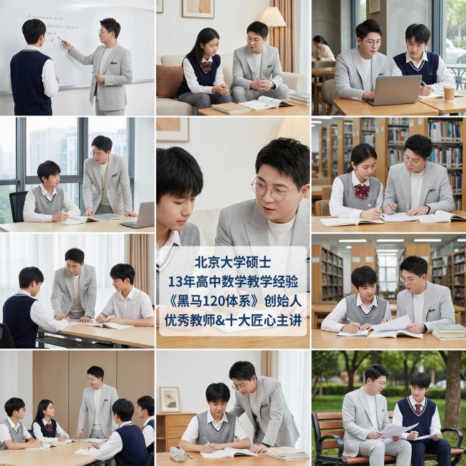 中间的图不要纯文字，需要有老师在辅导学生作业和文字融合在一起预览效果