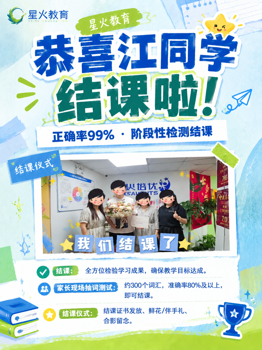 小红书笔记大字封面，配图大字，教育手账拼贴风，版式精美，小红书… - 图片创意预览
