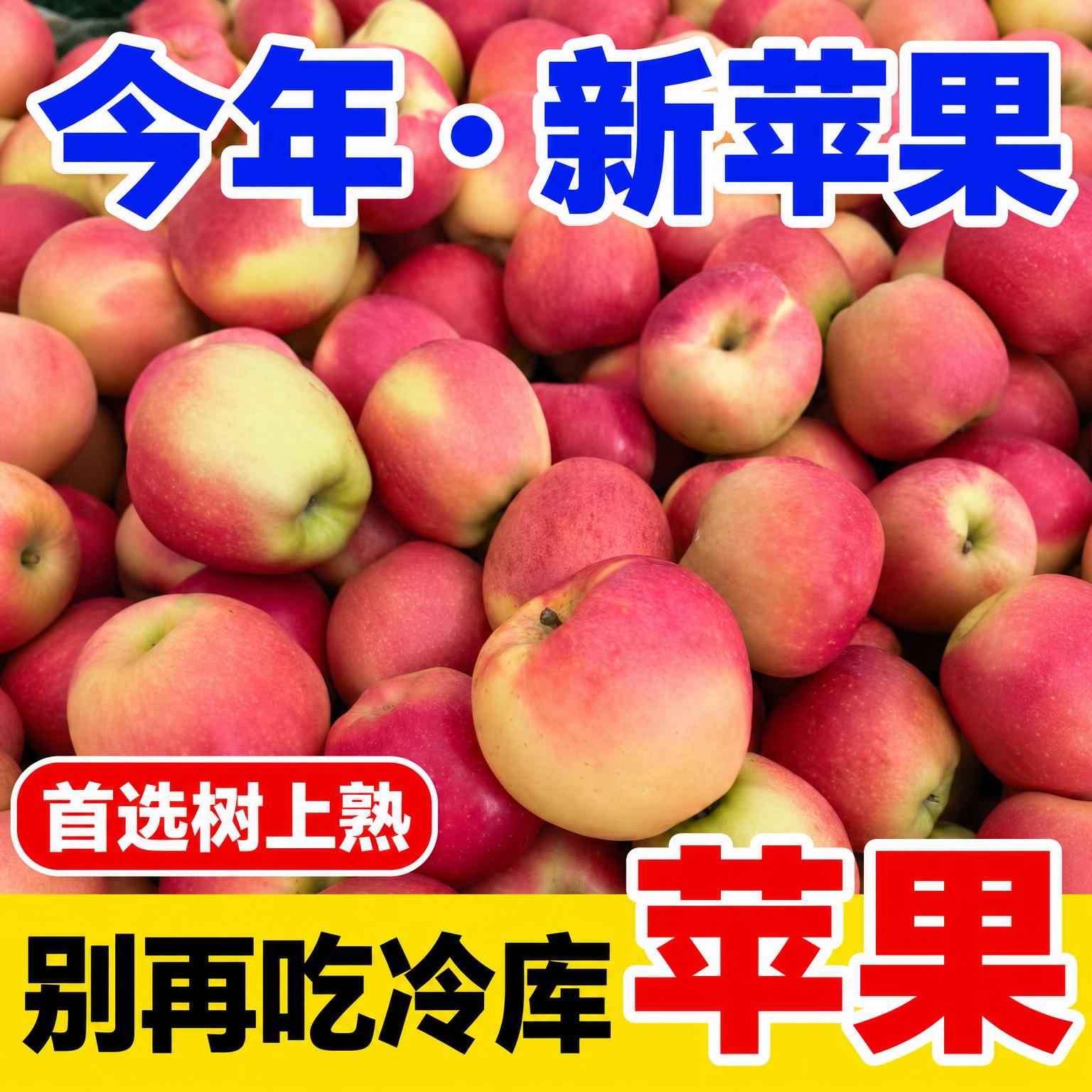 将这张原始苹果照片裁剪为正方形（1:1比例），不对苹果底图做任… - 图片创意预览