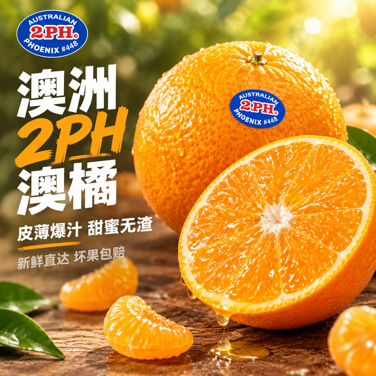 [主图-1] 首图点击率 2PH澳橘爆汁诱惑展示 [统一基调]… - 图片创意预览