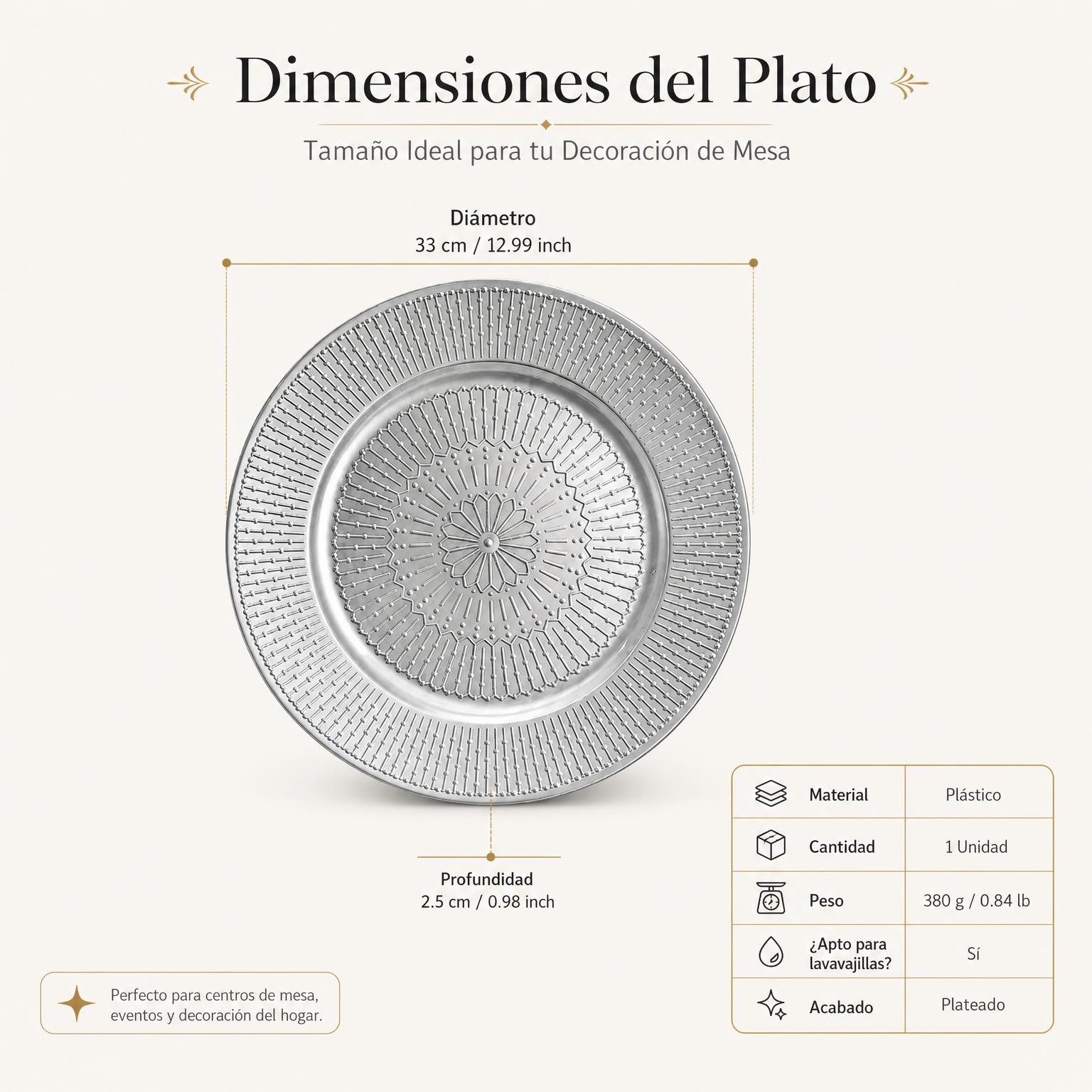 [第1张] 产品尺寸图 - Plato Decorativo… - 图片创意预览