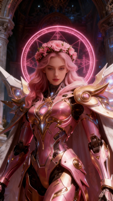 让人物低头直视镜头，其他保持不变预览效果