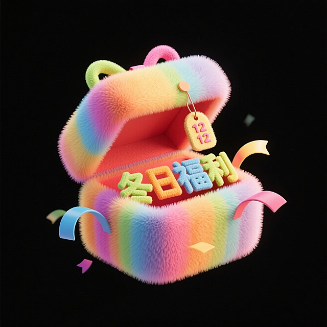 冬天和毛绒搭配更温暖！寒冬的双十二更让人有购买欲望。