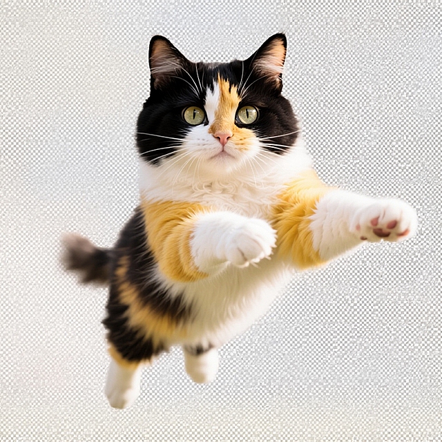 我自己有养一只猫猫，猫猫这么可爱，总能安抚我烦躁的情绪，希望猫咪可以给每一个人带来愉悦