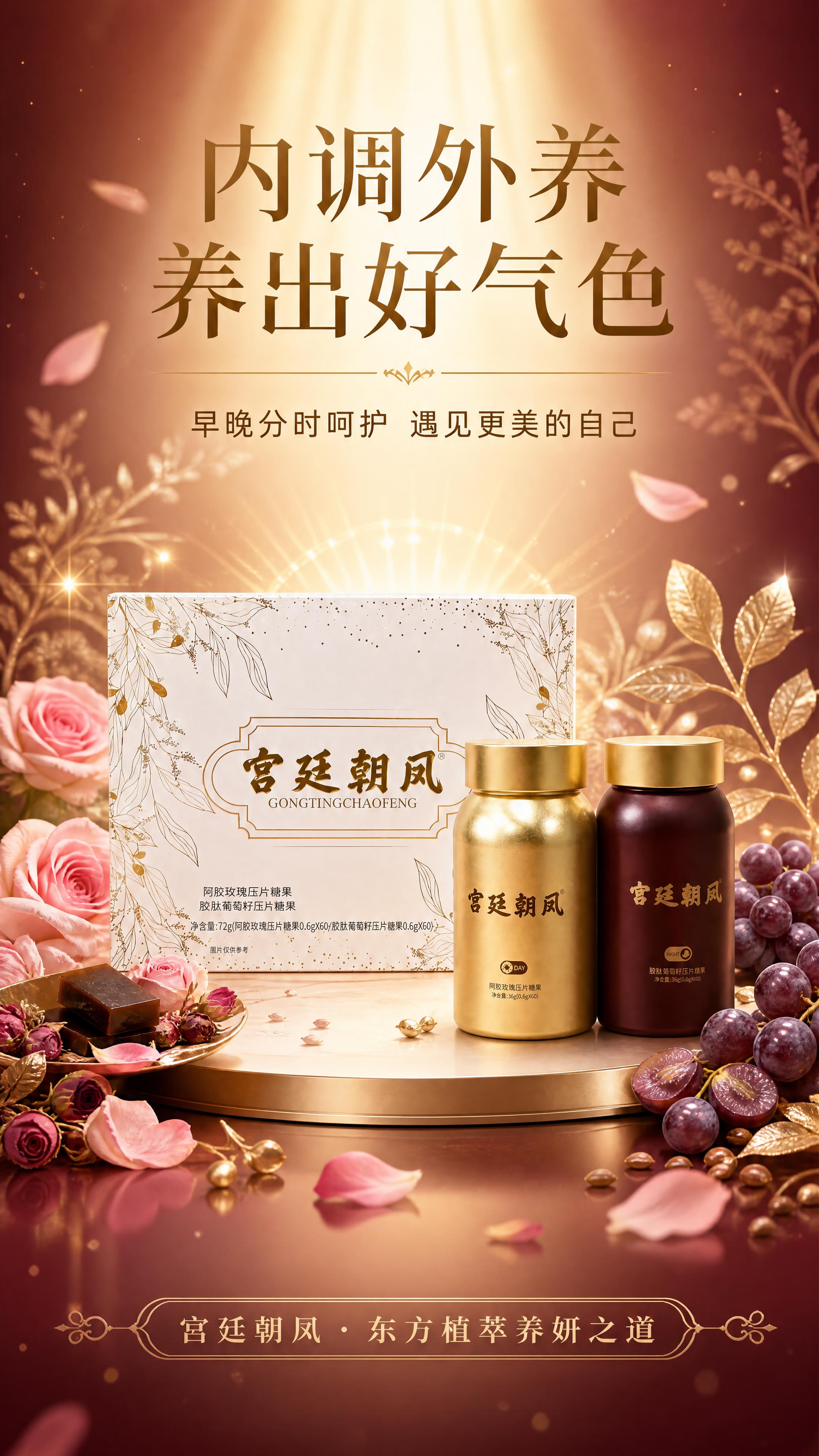 [商品] 使用【图1】【图3】宫延朝凤早晚养妍套盒双瓶+礼盒；… - 图片创意预览