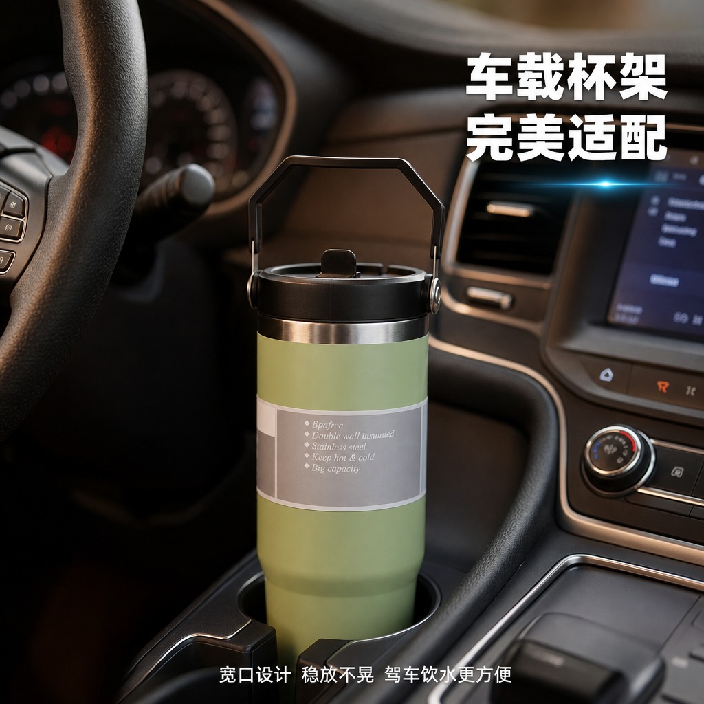 [主图-8] 车载场景 汽车杯架适配 [统一基调] 淘宝天猫专… - 图片创意预览