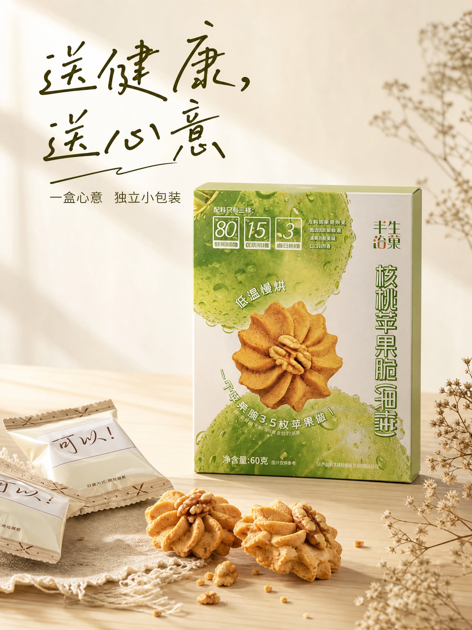电商商品营销海报，9:16竖版，高级文艺的产品摄影风格，干净留… - 图片创意预览