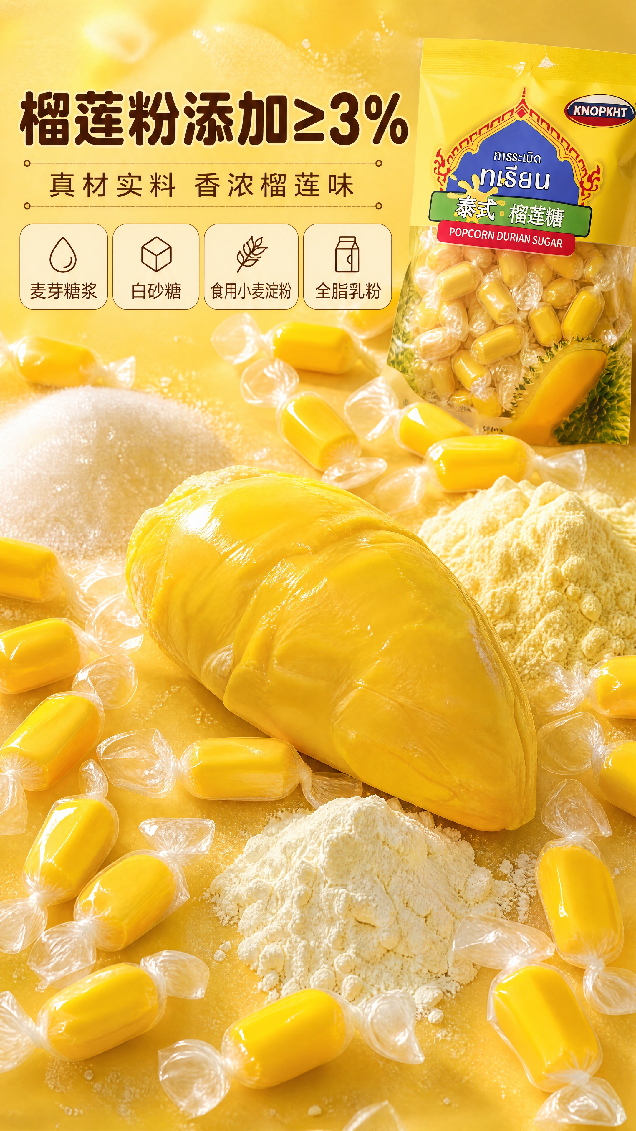 [商品] 使用【图1】散装独立包装糖粒、【图2】【图3】包装袋… - 图片创意预览