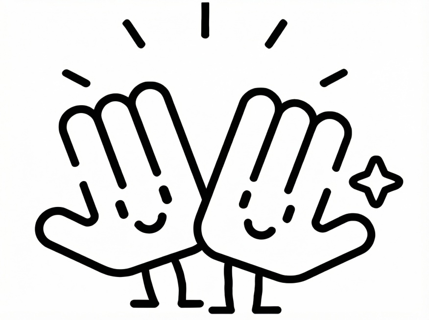 生成黑白线条图，白色背景预览效果