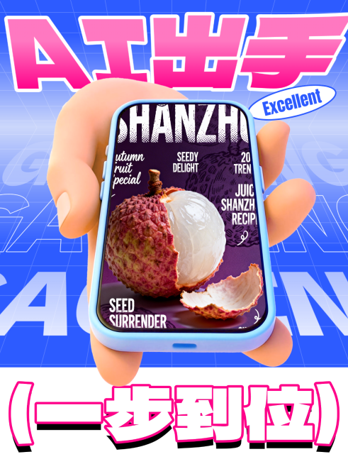 小红书AI教程封面预览效果