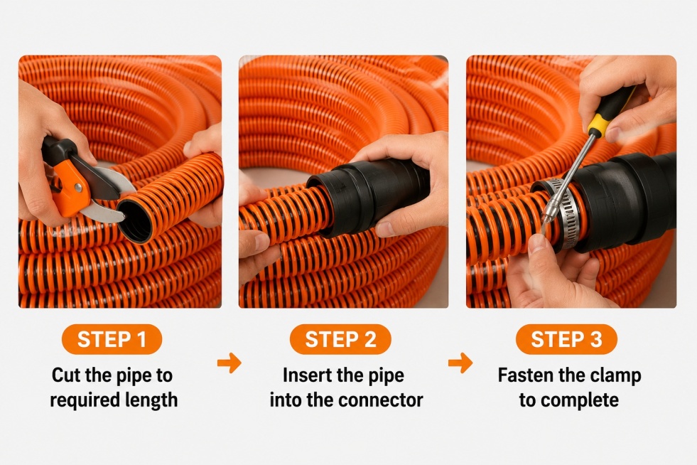 [第5屏] Alibaba International Station detail page - product installation connection demonstration. Thi预览效果