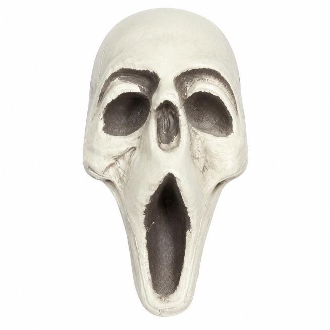 [Main Image 1] Ghost Face Scream Skull Ornament on pure white background. [Atmosphere Style] Profess预览效果