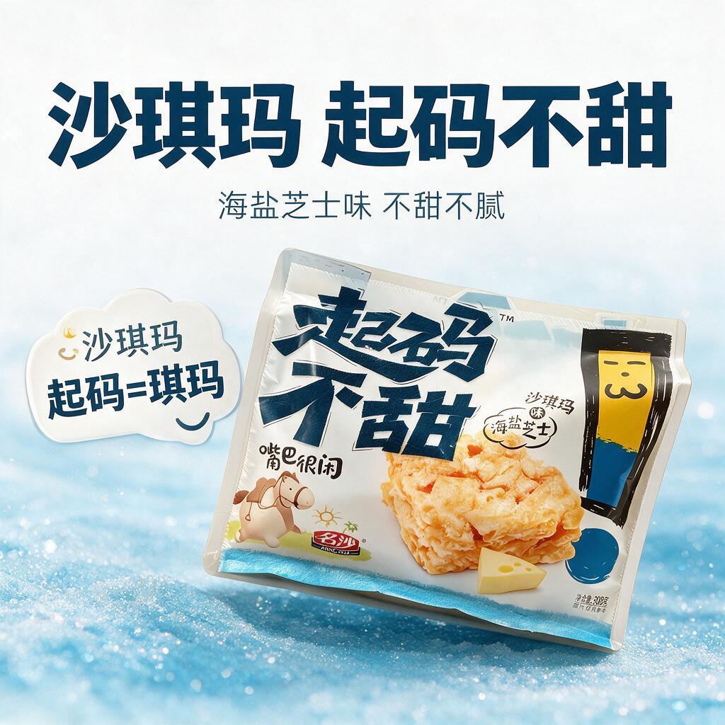 [主图-2] 谐音趣味卖点：起码=琪玛谐音梗展示。 [统一基调… - 图片创意预览
