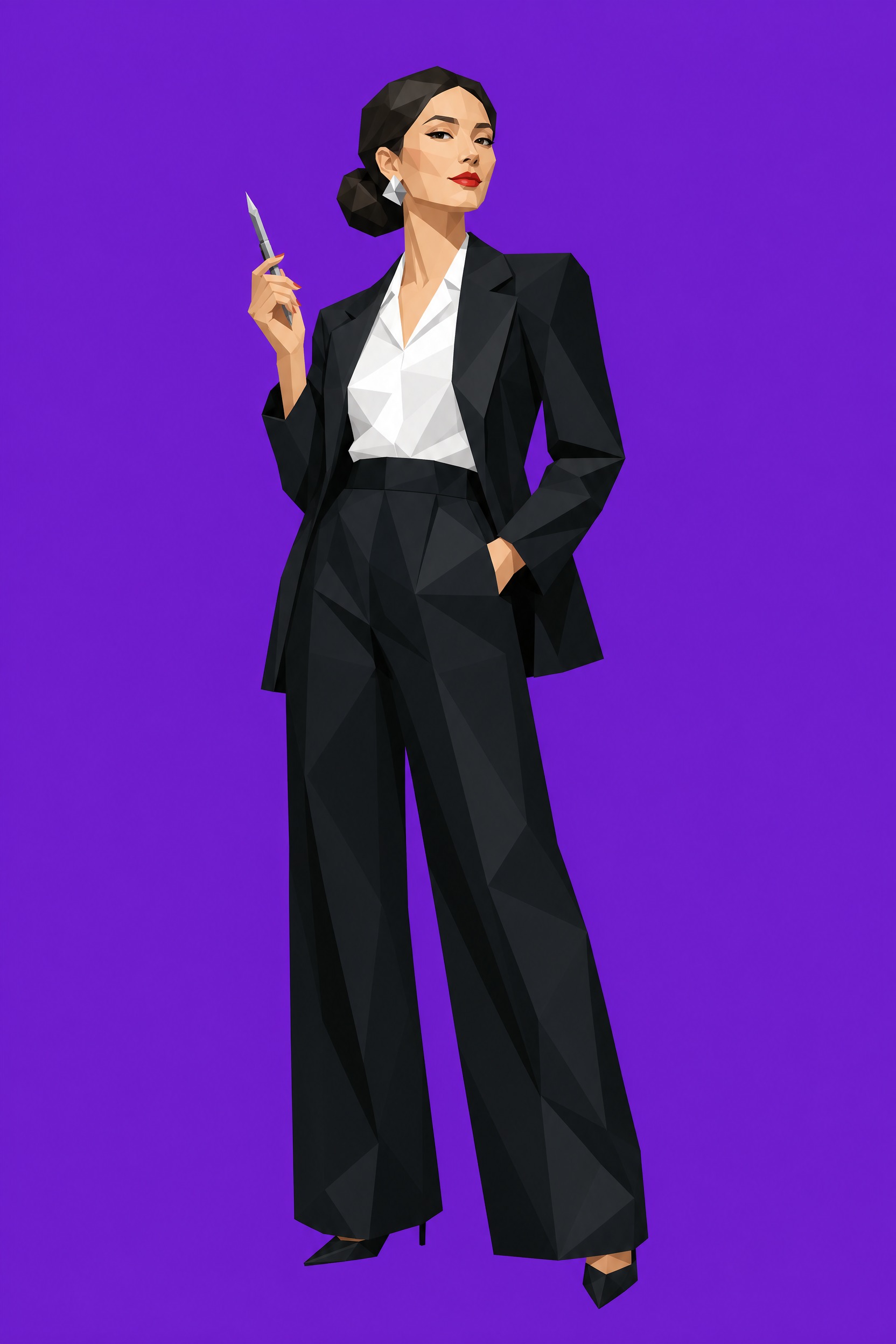Low-poly flat geometric vector… - 图片创意预览