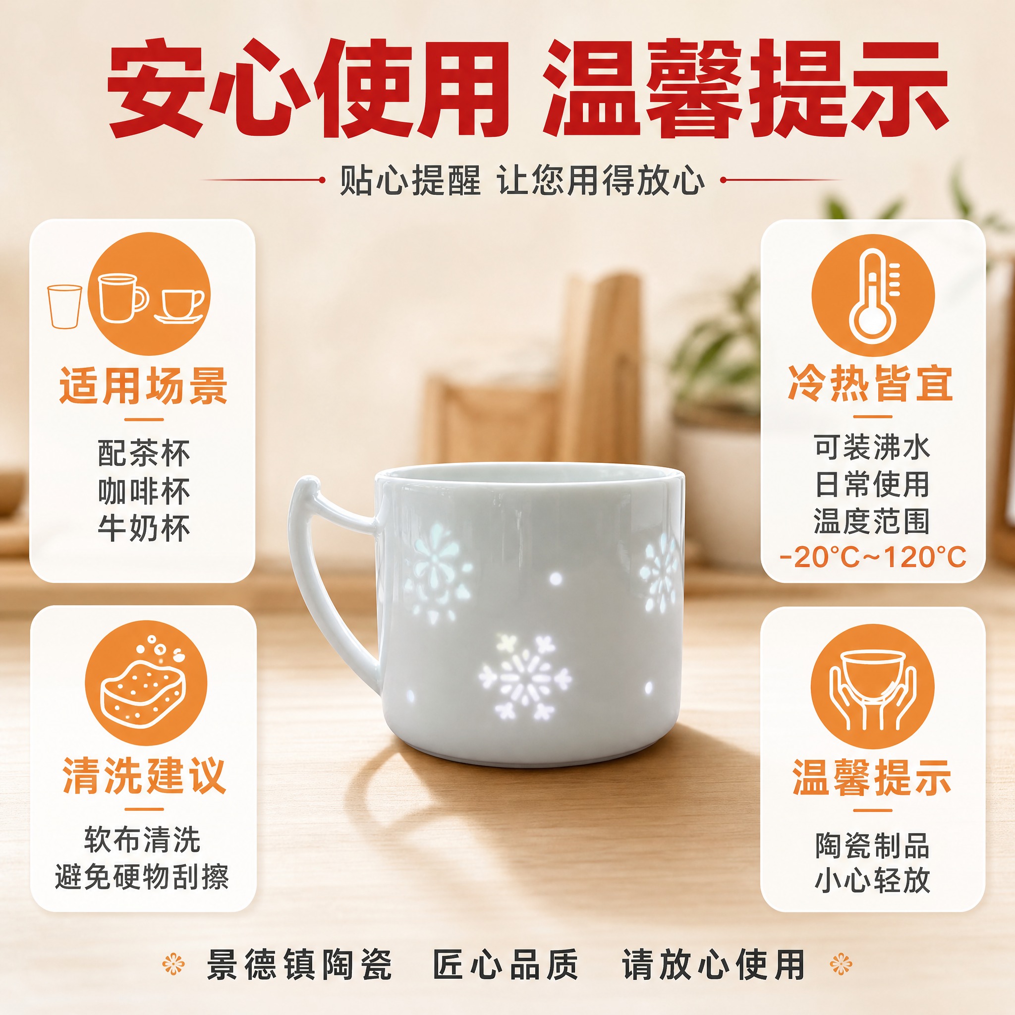 [主图-7] 使用安心 注意事项与使用建议 减少售后顾虑 [统… - 图片创意预览