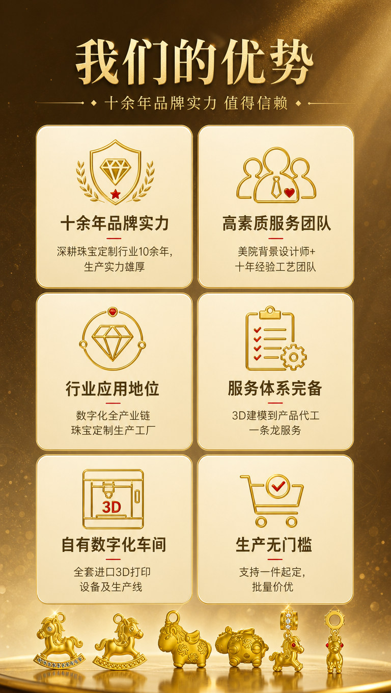 [商品] 本页为品牌优势信息页，使用【图1】中吊坠作为品质象征… - 图片创意预览