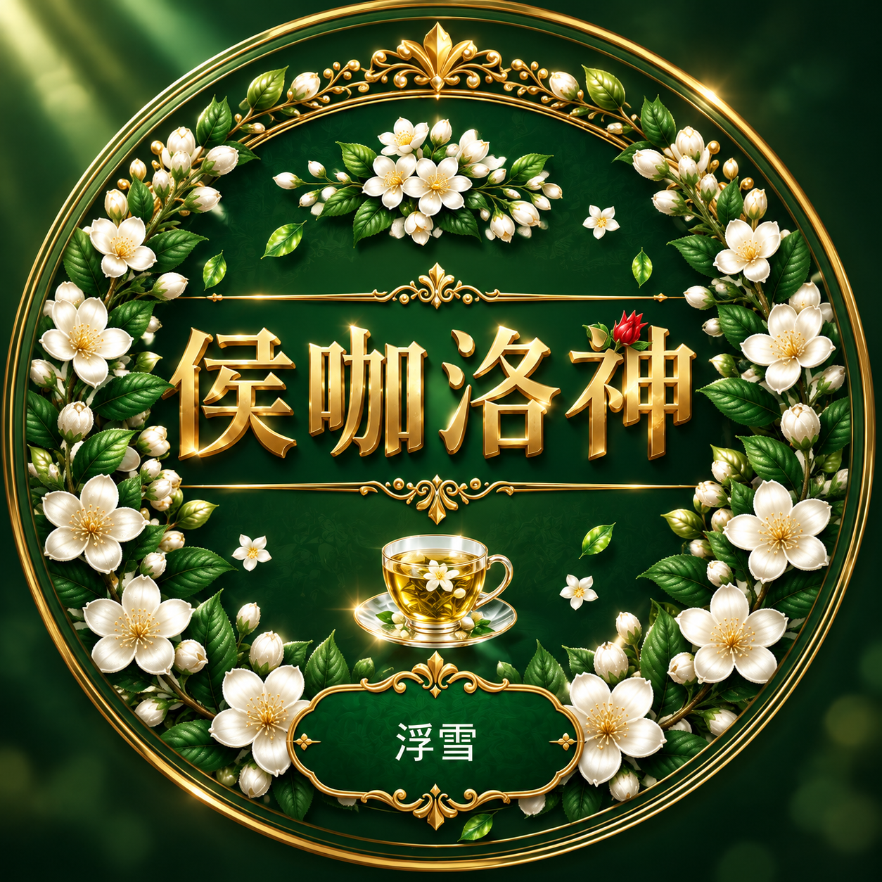 基于参考图进行重绘，保留原图中所有文字标签完全不变（包括“侯咖… - 图片创意预览