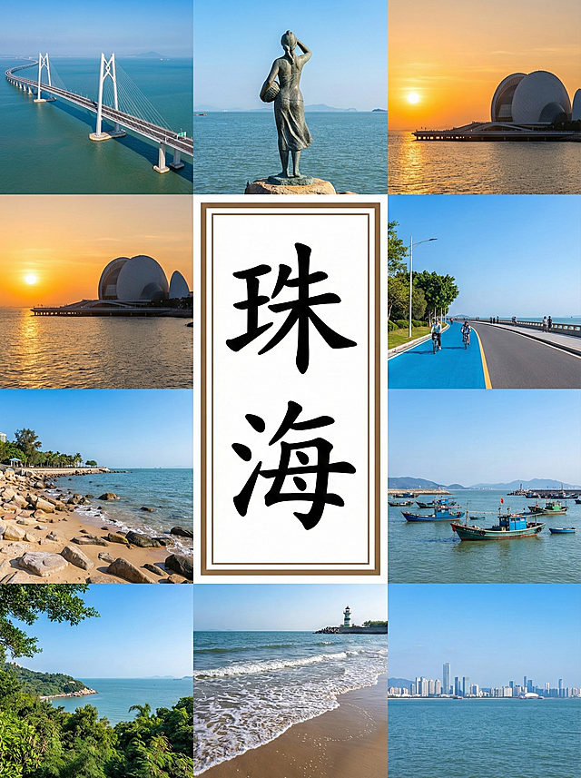 你的任务
帮我制作几份由地区的2到9张拼图出来的风景宣传照片，并在图片中心用正楷标上地点
#地点分别为
1. 西双版纳（🌴热带风情）3. 厦门（🌺文艺清新慢游）2. 珠海（🌊浪漫滨海圣地）4. 南宁（🌿暖冬绿城秘境）#备注
要求图片写实，使用香蕉2.0，图片比例3:4，且不要出现任何人的正面照。
#备注
在标记地点时，只需要有地点就行，比如：
江苏·同里——江南古镇慢节奏
就只需要在拼图中间有：江苏·同里就行