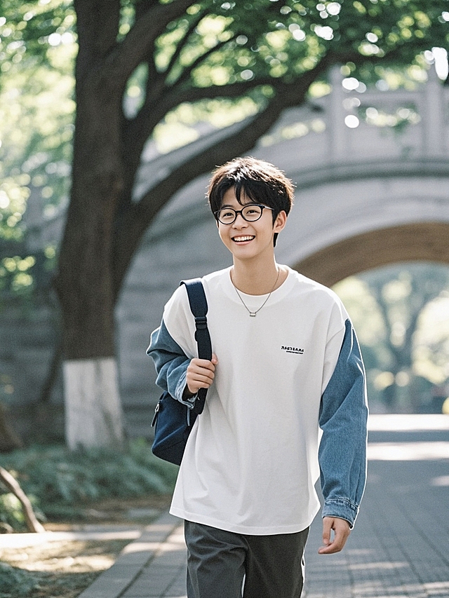 帅气可爱的男孩