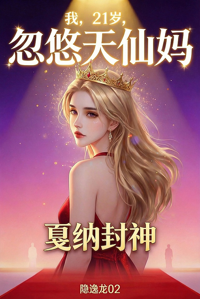 将图中的人物替换为图1中的女性形象，在第一行文字“21岁，”前面添加“我，”，保持整体海报风格和其他元素不变