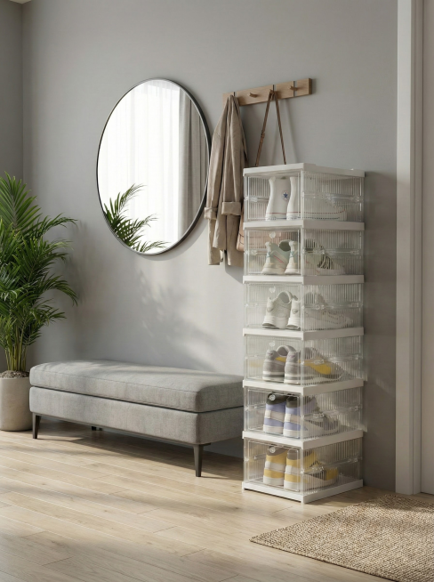 鞋柜放在卧室不合理预览效果