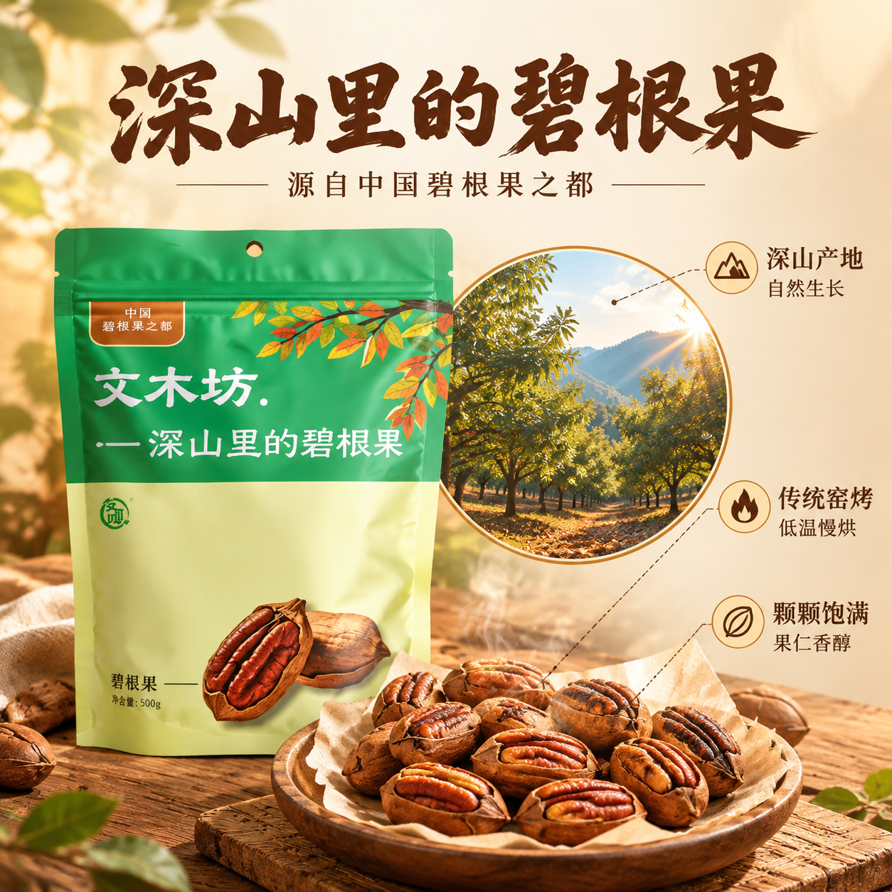 [主图-2] 核心亮点 产地溯源与工艺信任。 [统一基调] 国… - 图片创意预览