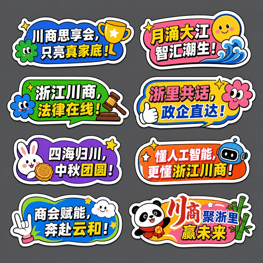 参考图中的卡通可爱手绘手举牌风格，重新生成8个不同造型的手举牌… - 图片创意预览