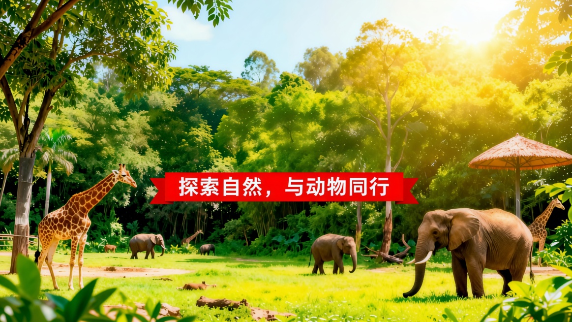 只去除："长隆野生动物园"字样，其他不变预览效果