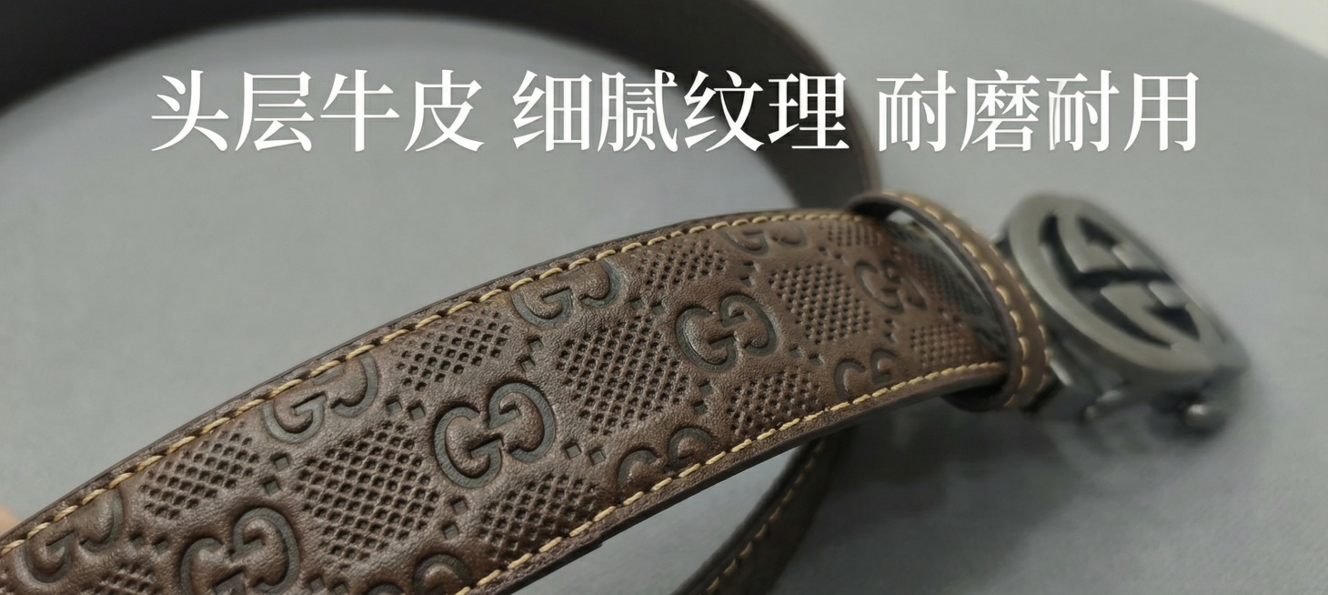 我要生成一套电商产品图，上架到淘宝，要一张主图五张配图，要风格统一，这是男款牛皮带预览效果