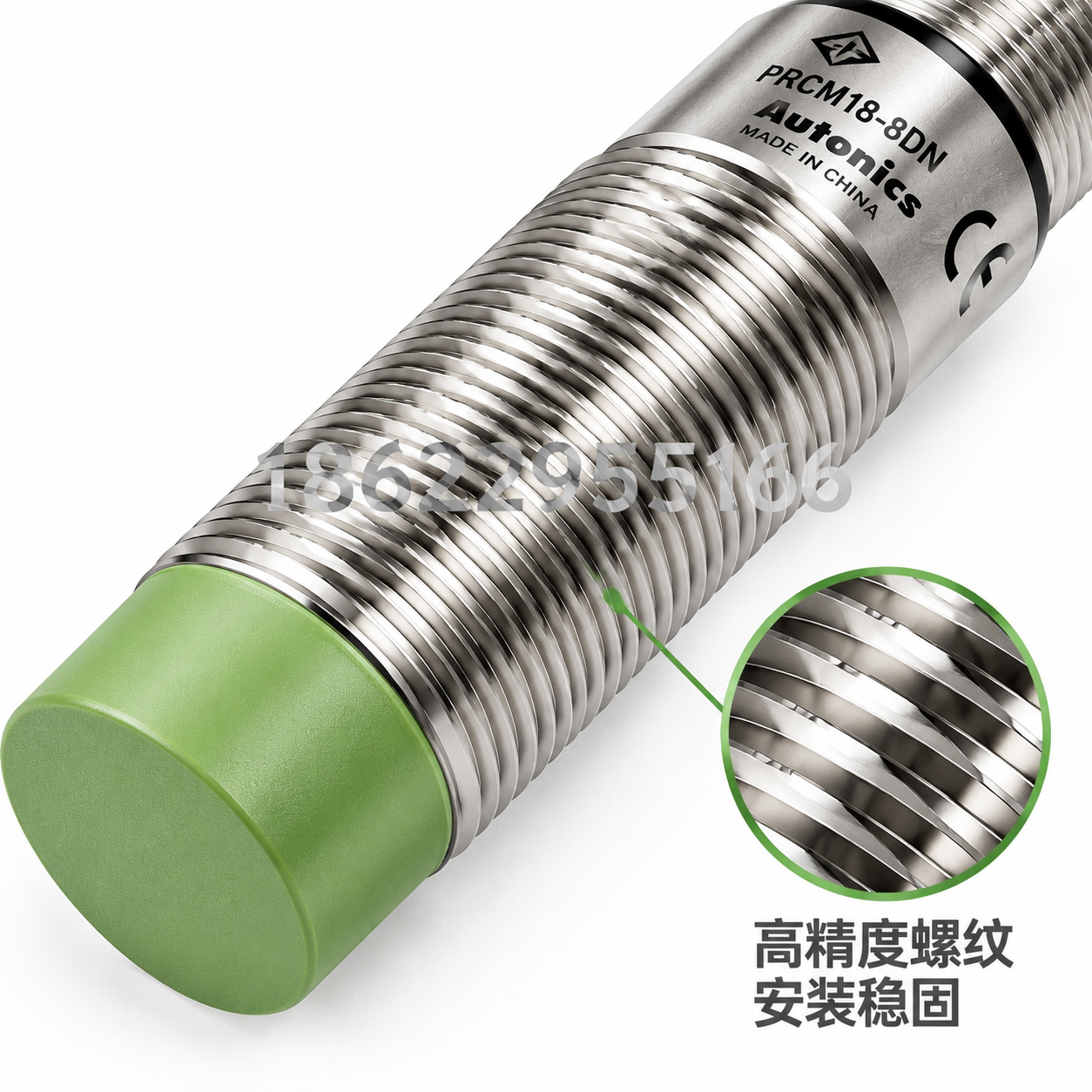 [主图-3] 材质工艺细节特写，突出金属螺纹精度和外壳质感。… - 图片创意预览