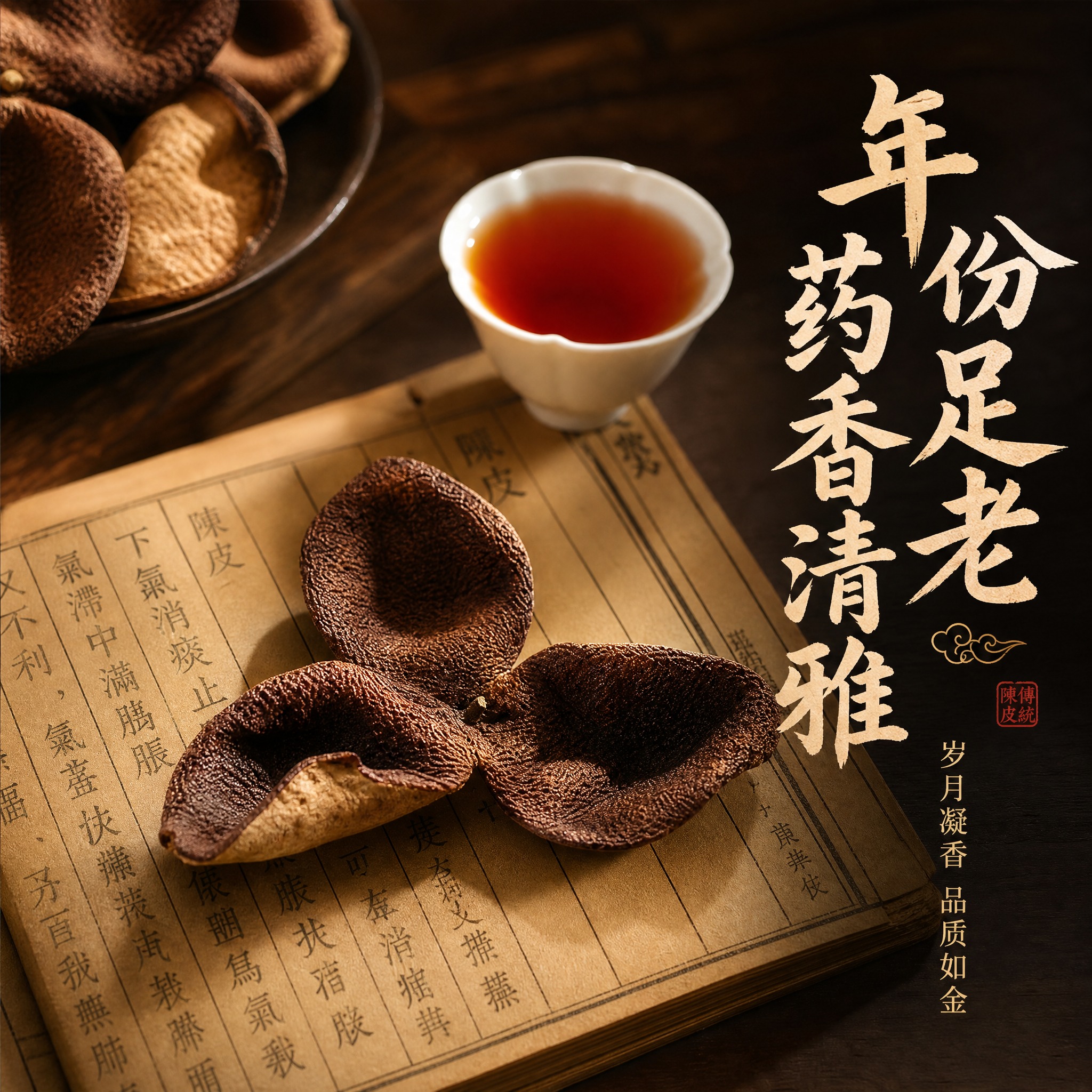 [主图-5] 品质卖点 年份足老 药香清雅 品质证明图。 [统… - 图片创意预览