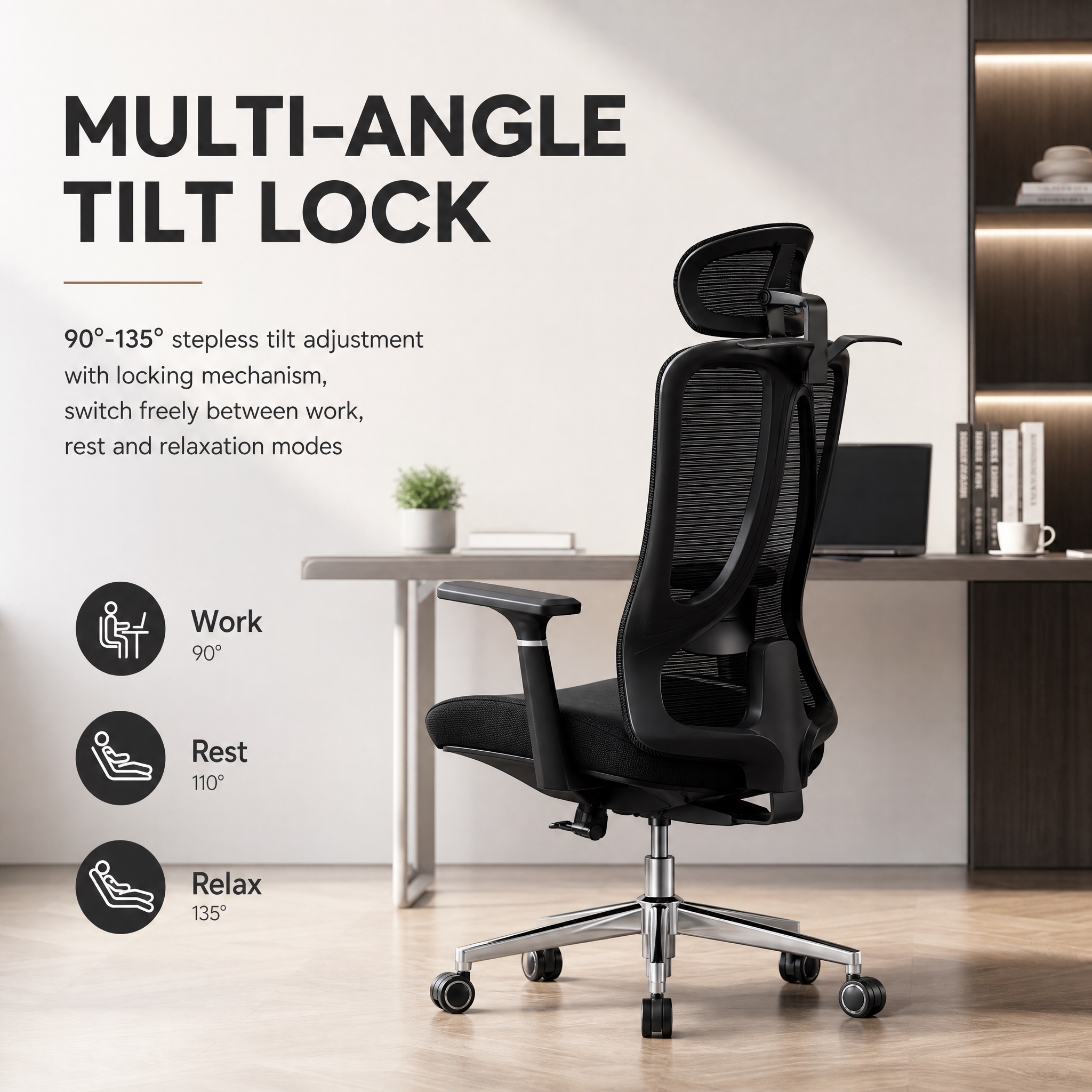 Ergonomic office chair product… - 图片创意预览