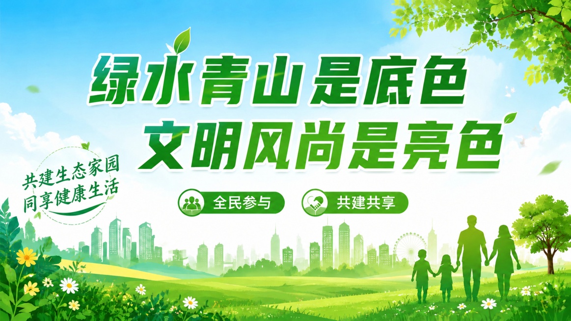 生成公益广告海报预览效果