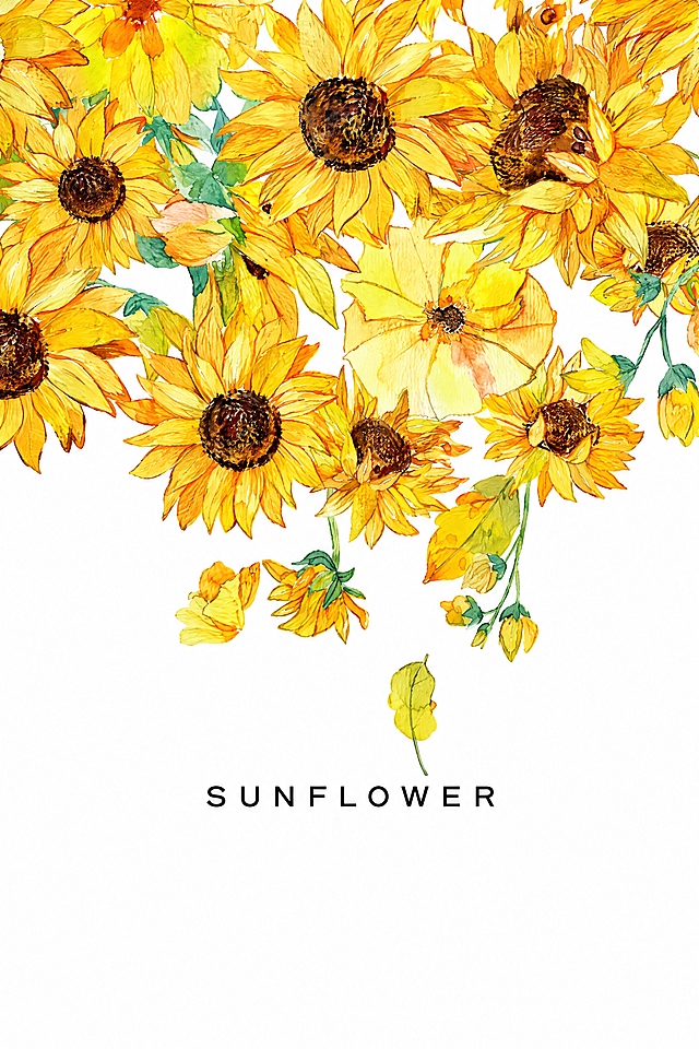 提取图中的门帘图案，保持原图向日葵和SUNFLOWER文字图案完全不变，去除中间的竖缝竖痕，去除背景的波浪褶皱痕迹，门帘图案完整平整，填充完整白色底色，高清印刷质量，细节清晰，无任何变形