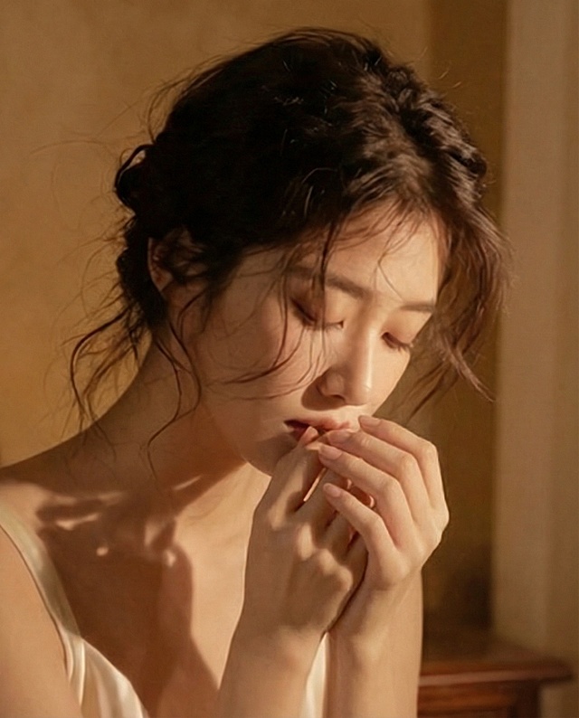 保持手的动作不变，修复一下手，完整的手部