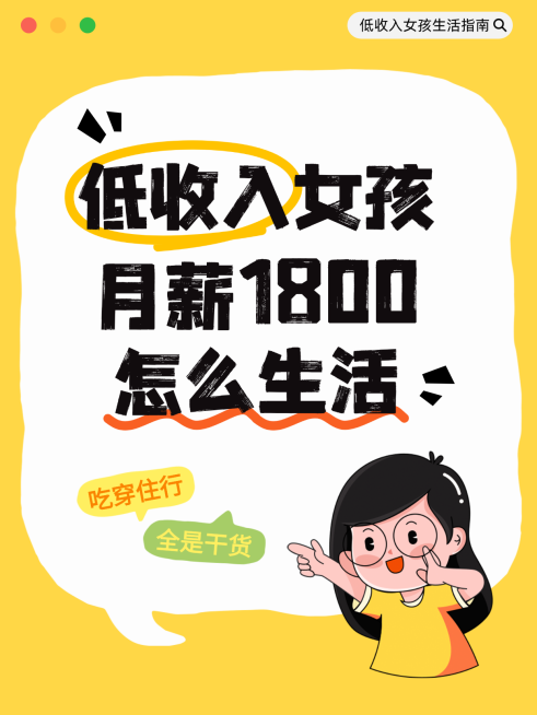 小红书插画风干货大字封面预览效果