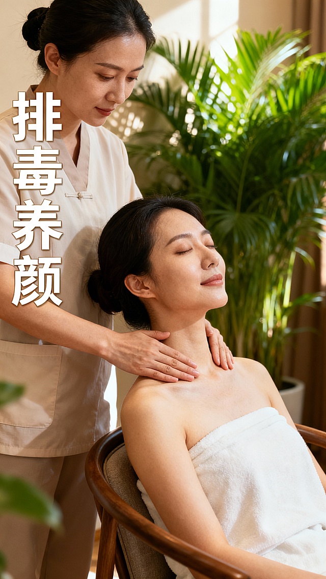 生成50张上门按摩图片，图片可以加入一点文字