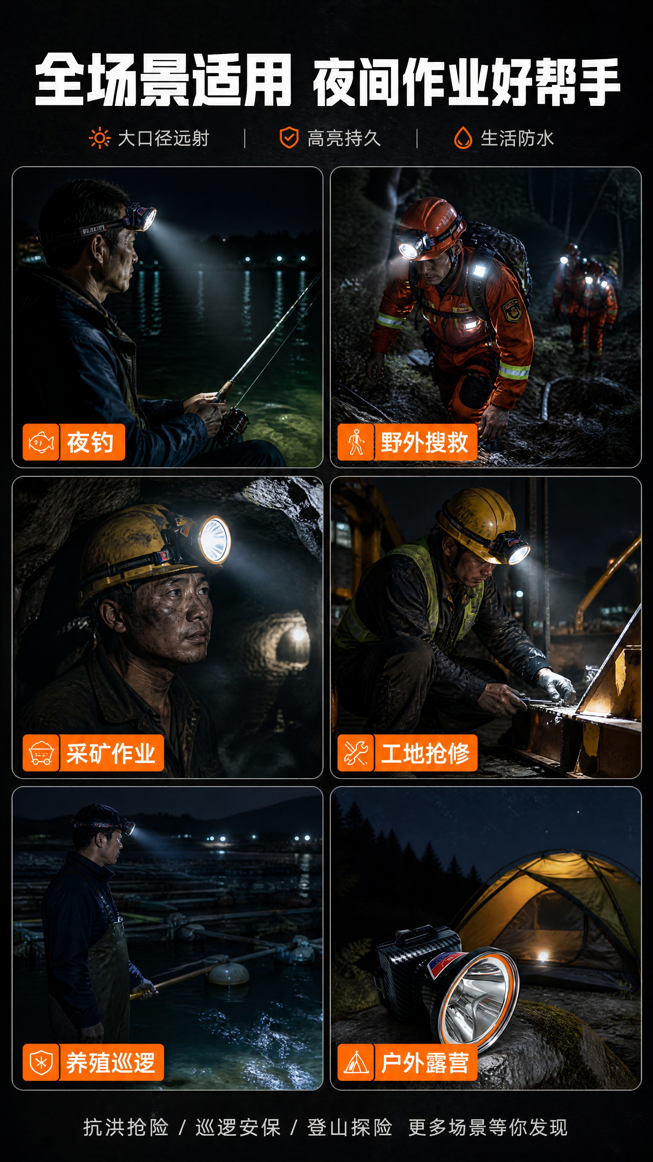 [商品] 使用【图1】奇量冠军版强光头灯；保留碳纤维纹理外壳、… - 图片创意预览