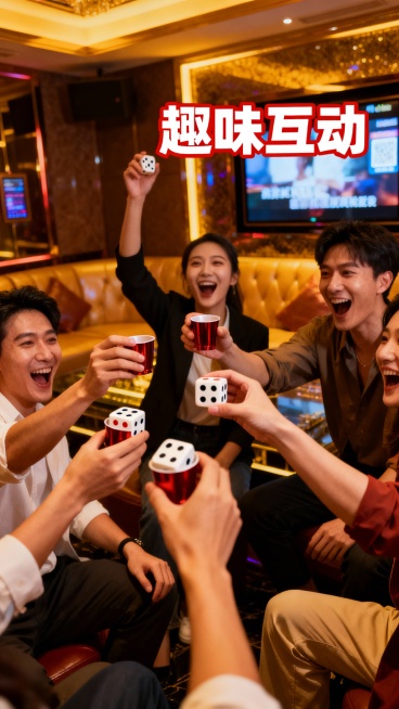 生成50张商务KTV的照片，加入一些文字预览效果