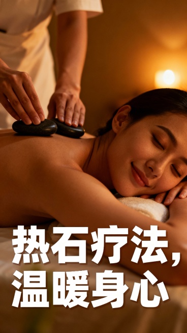生成50张上门按摩的图片，图片可以加入一些文字预览效果