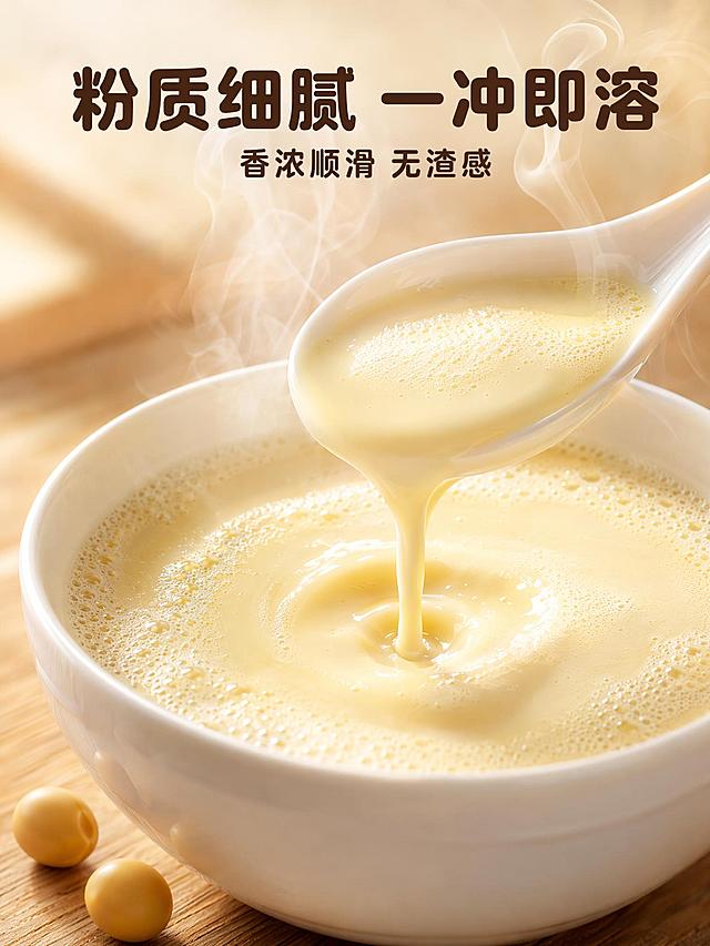 「图片1」永和豆浆经典原味1200g针对上班族人群+卖点+痛点设计电商主图10张，SKU图5张，详情也10张