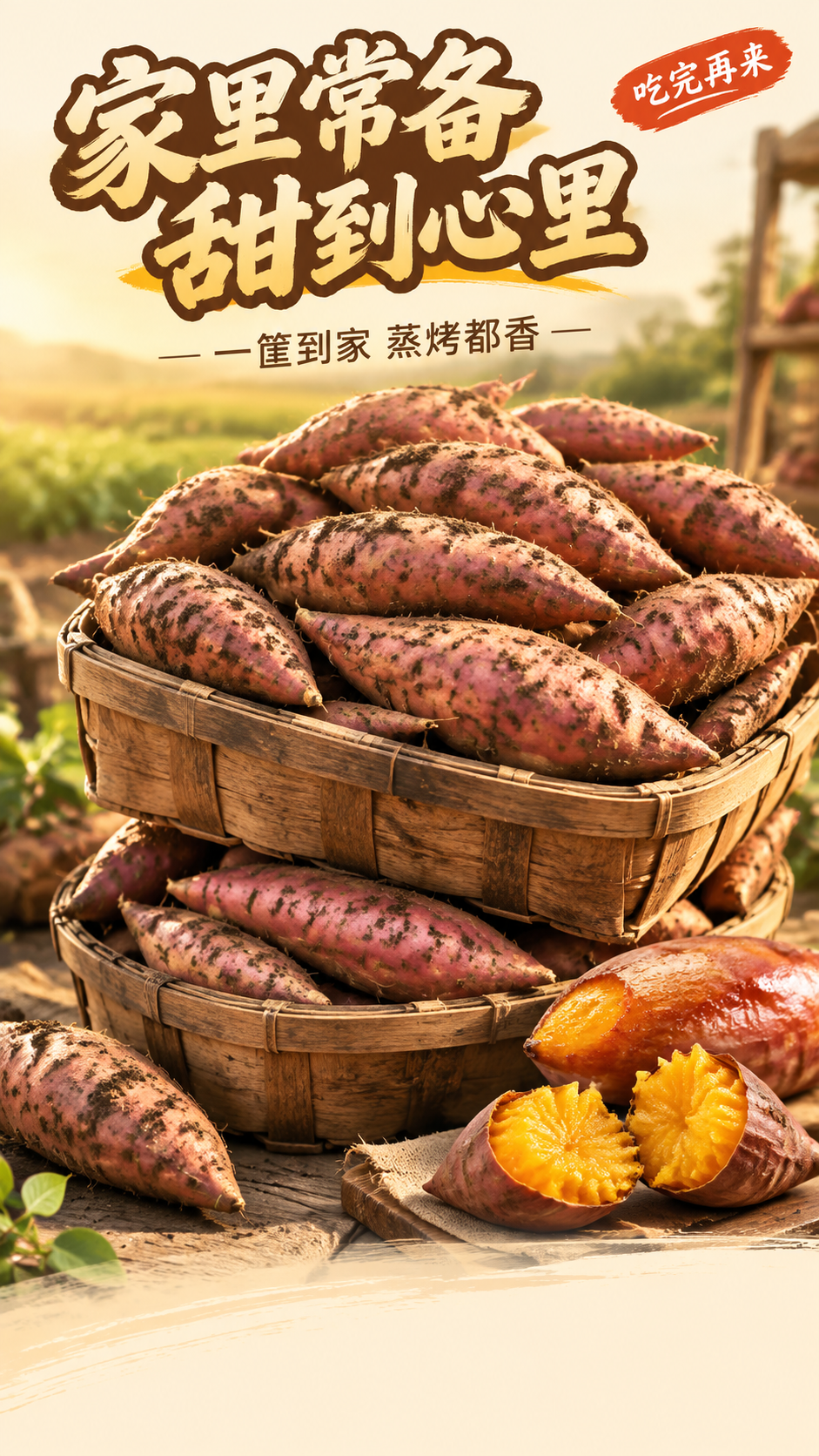 [商品] 使用【图1】红皮蜜薯（田间现挖、带土未洗，红褐色表皮… - 图片创意预览