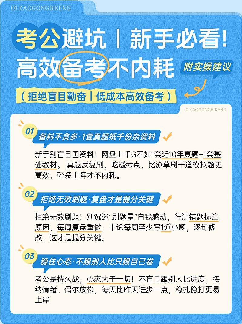 蓝色文件夹风考公主题攻略小红书封面