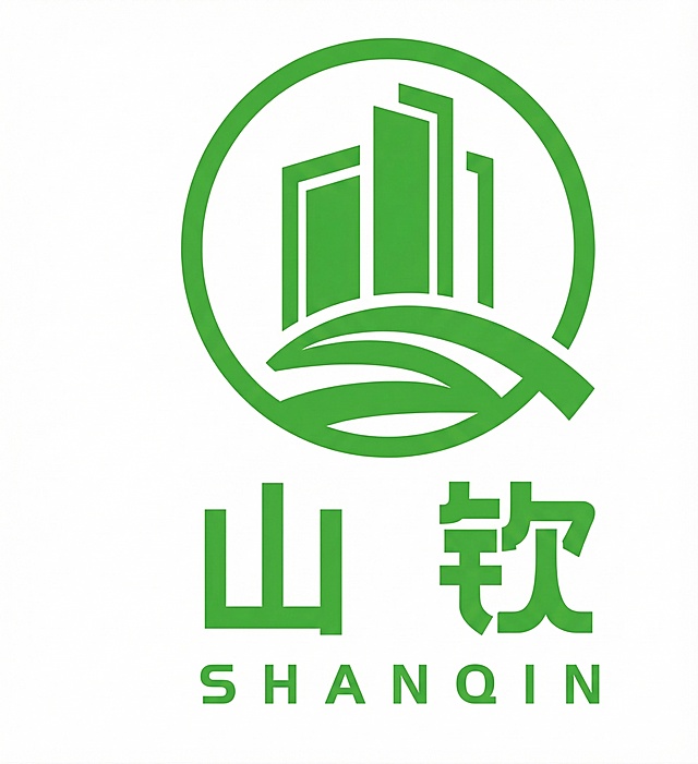 将logo中所有绿色部分调整为参考图中的绿色，保持logo整体结构和白色背景不变