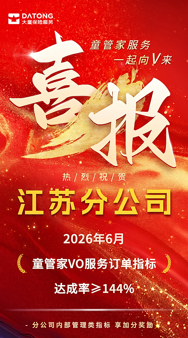 将图中的“2季度”修改为“6月”，保持原有的红色喜庆风格、其他文字和排版布局完全不变