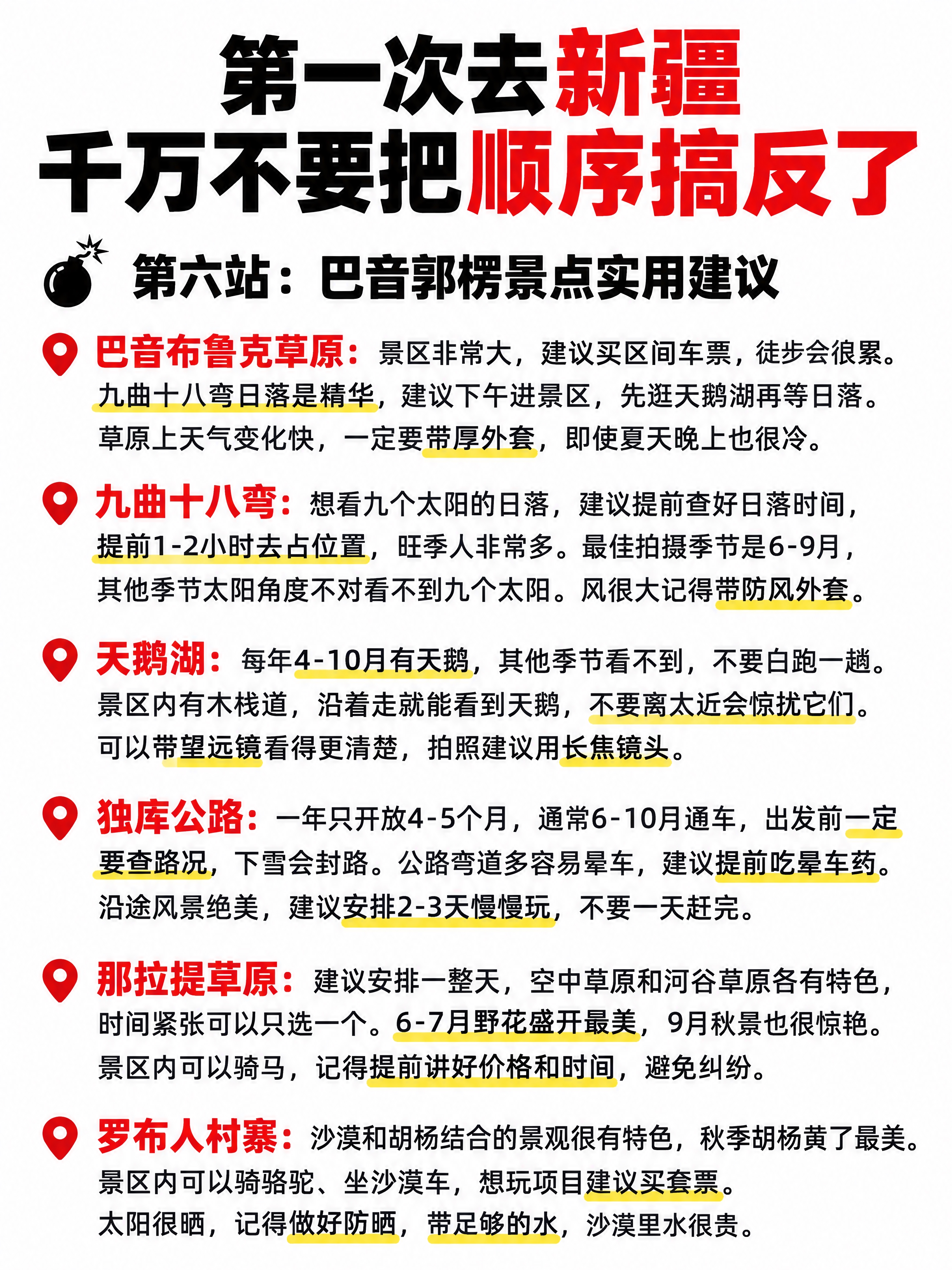 小红书旅游攻略封面，纯文字攻略，白底清新风格，版式精美，小红书… - 图片创意预览