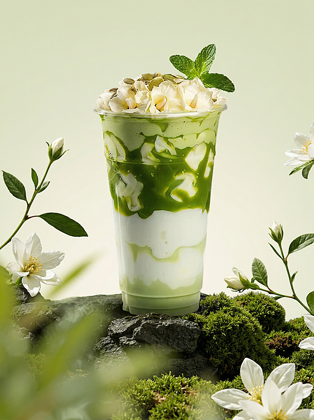 为图1的产品添加和图2同款的底座和道具，使用全能图像2.0模型，3:4