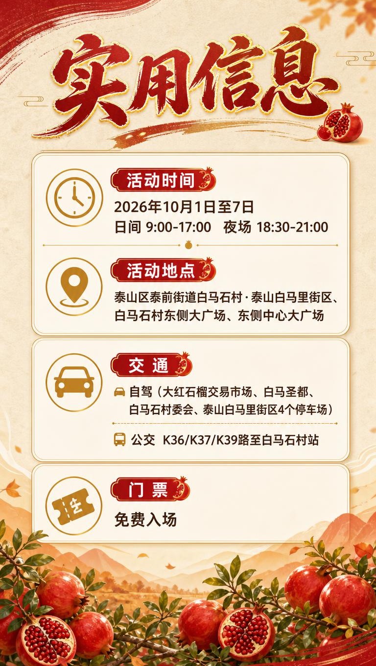 [商品] 使用【图1】石榴丰收场景作为底部装饰素材；保留石榴红… - 图片创意预览