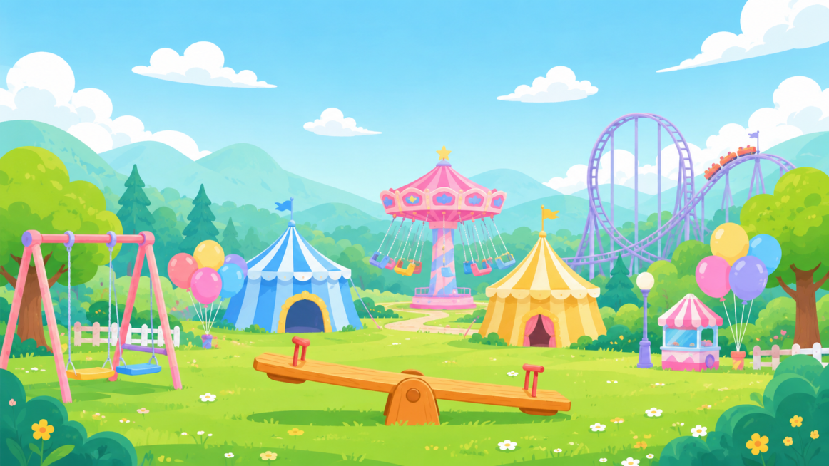 儿童插画预览效果