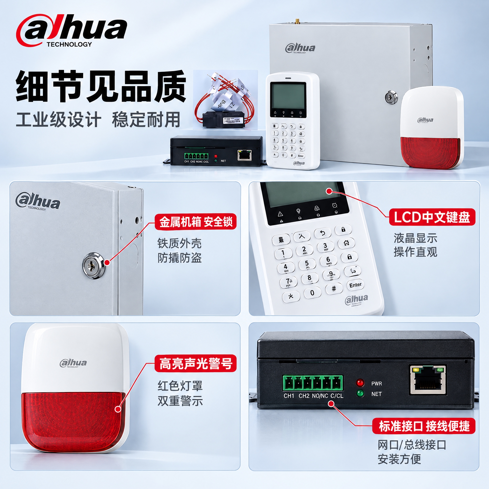 [主图-3] 产品证据/结构细节，展示报警主机套装的关键结构与… - 图片创意预览